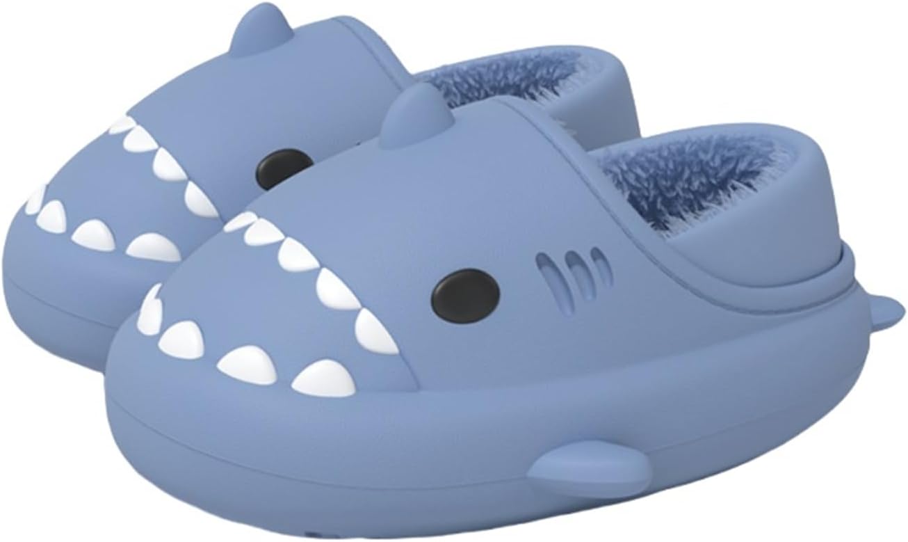 Зимние шлепанцы Shark Slides, шлепанцы Shark Slides для взрослых и детей, теплые, уютные, плюшевые, водонепроницаемые, нескользящие, для мужчин и женщин Generic, синий
Зимние шлепанцы Shark Slides, шлепанцы Shark Slides для взрослых и детей, теплые, уютные, плюшевые, водонепроницаемые, нескользящие, для мужчин и женщин Generic, синий