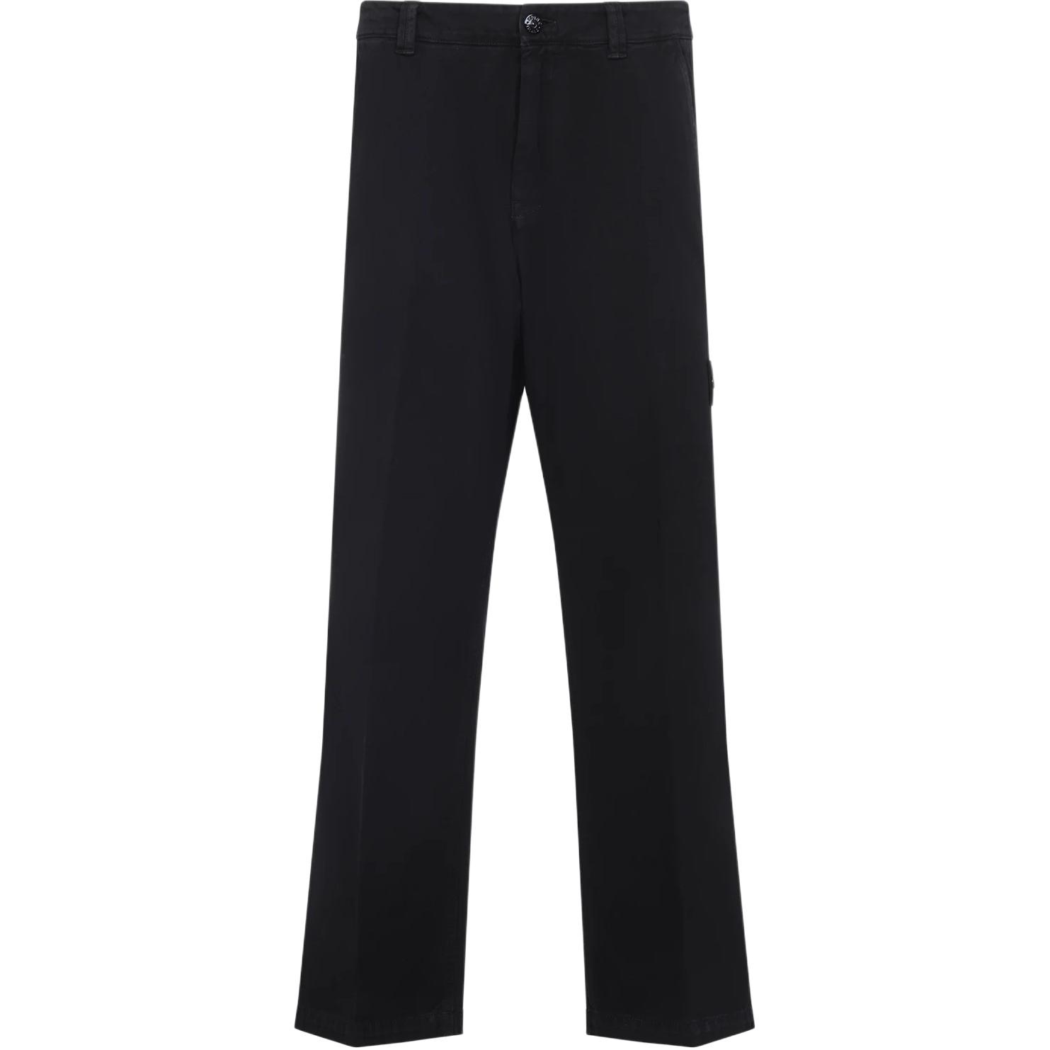 Брюки прямого кроя с нашивкой-логотипом STONE ISLAND, черный
Брюки прямого кроя с нашивкой-логотипом STONE ISLAND, черный