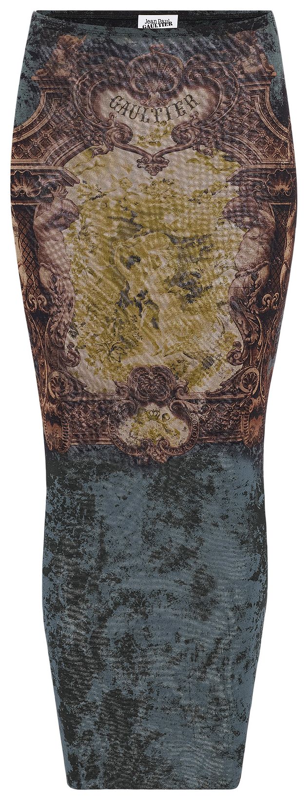 Брюки Jean Paul Gaultier Médaillon Printed Mesh Long Skirt, черный
Брюки Jean Paul Gaultier Médaillon Printed Mesh Long Skirt, черный