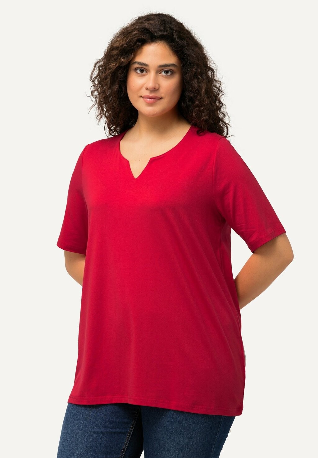 Базовая футболка HALBARM Ulla Popken, Бордо
Базовая футболка HALBARM Ulla Popken, Бордо