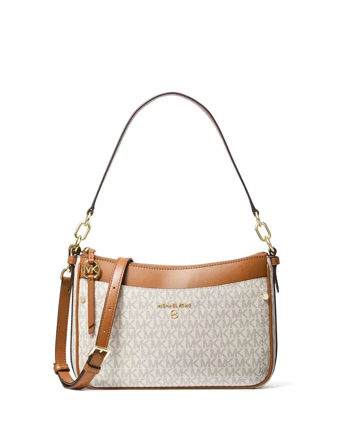 Сумка-кошелек через плечо с логотипом Jet Set Charm Top Zip Michael Kors, слоновая кость/кремовый
Сумка-кошелек через плечо с логотипом Jet Set Charm Top Zip Michael Kors, слоновая кость/кремовый