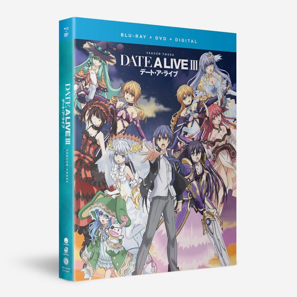 Blu-Ray диск Date A Live III - Season 3 - Blu-ray + DVD
Blu-Ray диск Date A Live III - Season 3 - Blu-ray + DVD