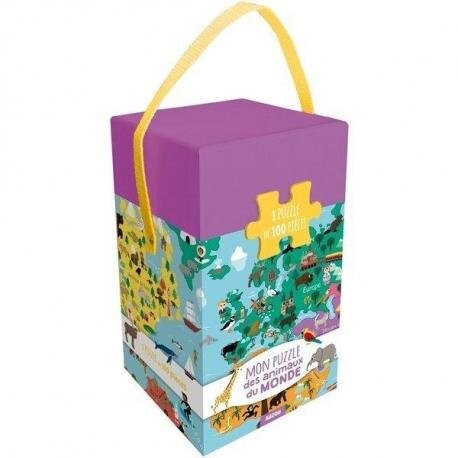 Аузу, пазл, Животные мира, 100 шт. Auzou
Аузу, пазл, Животные мира, 100 шт. Auzou