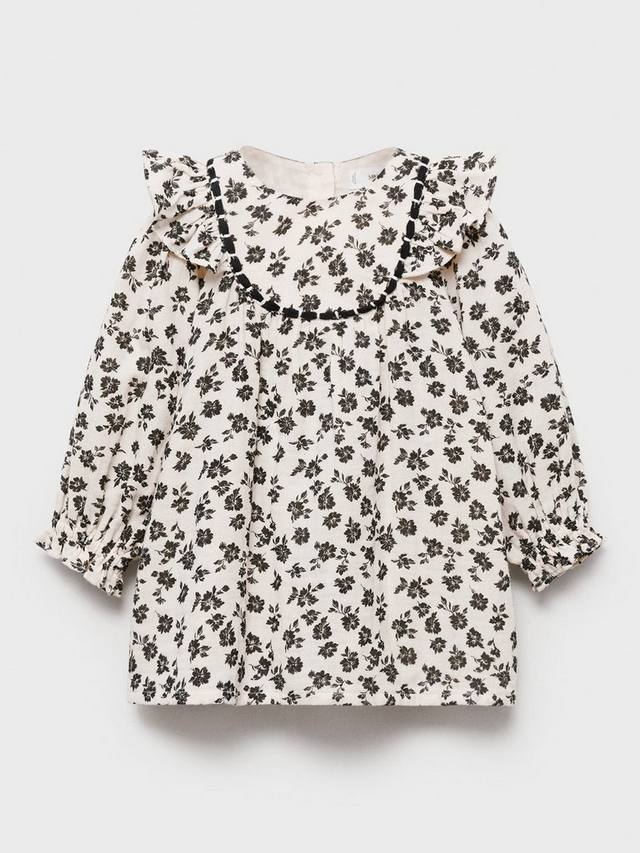 Детское хлопчатобумажное платье nuba с цветочными оборками Mango, кремовый/разноцветный
Детское хлопчатобумажное платье nuba с цветочными оборками Mango, кремовый/разноцветный