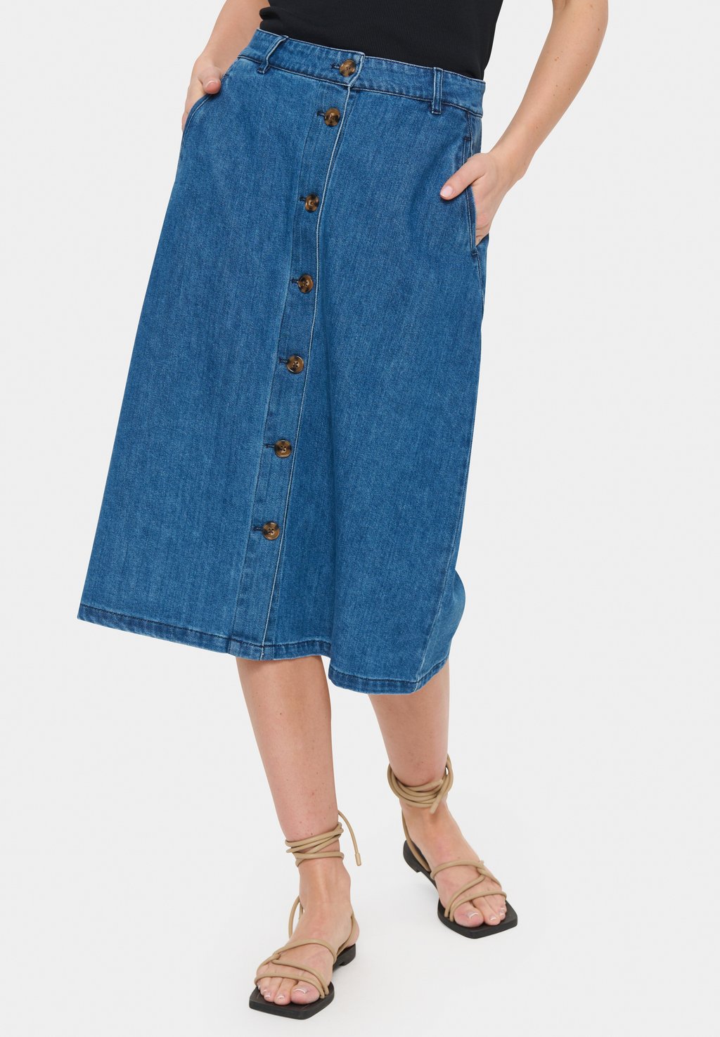 Джинсовая юбка KAYO Saint Tropez, цвет Medium Blue Denim
Джинсовая юбка KAYO Saint Tropez, цвет Medium Blue Denim