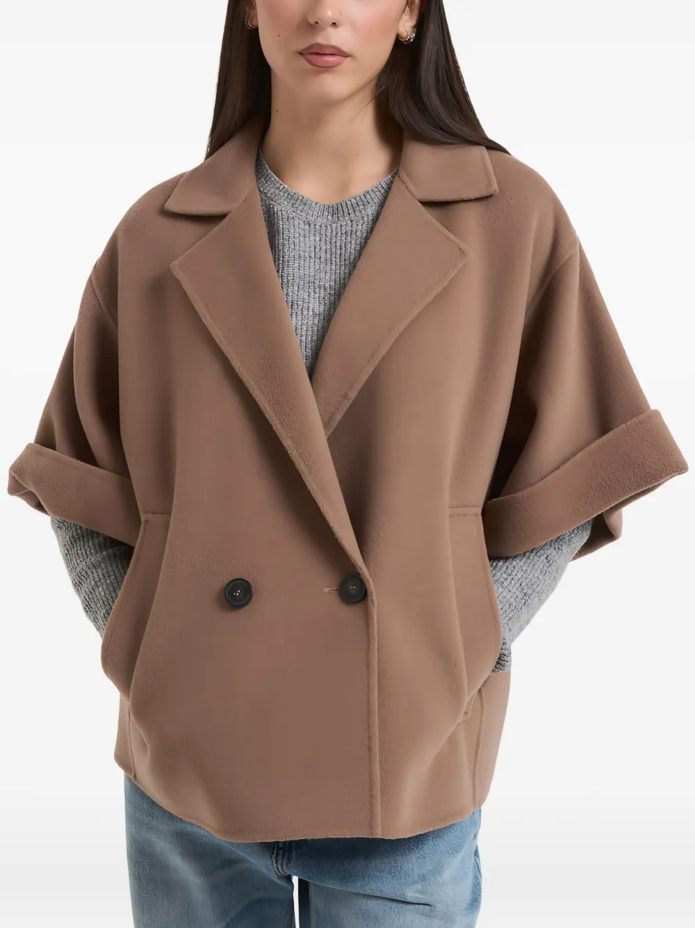 Куртка с короткими рукавами на пуговицах Weekend Max Mara, коричневый
Куртка с короткими рукавами на пуговицах Weekend Max Mara, коричневый