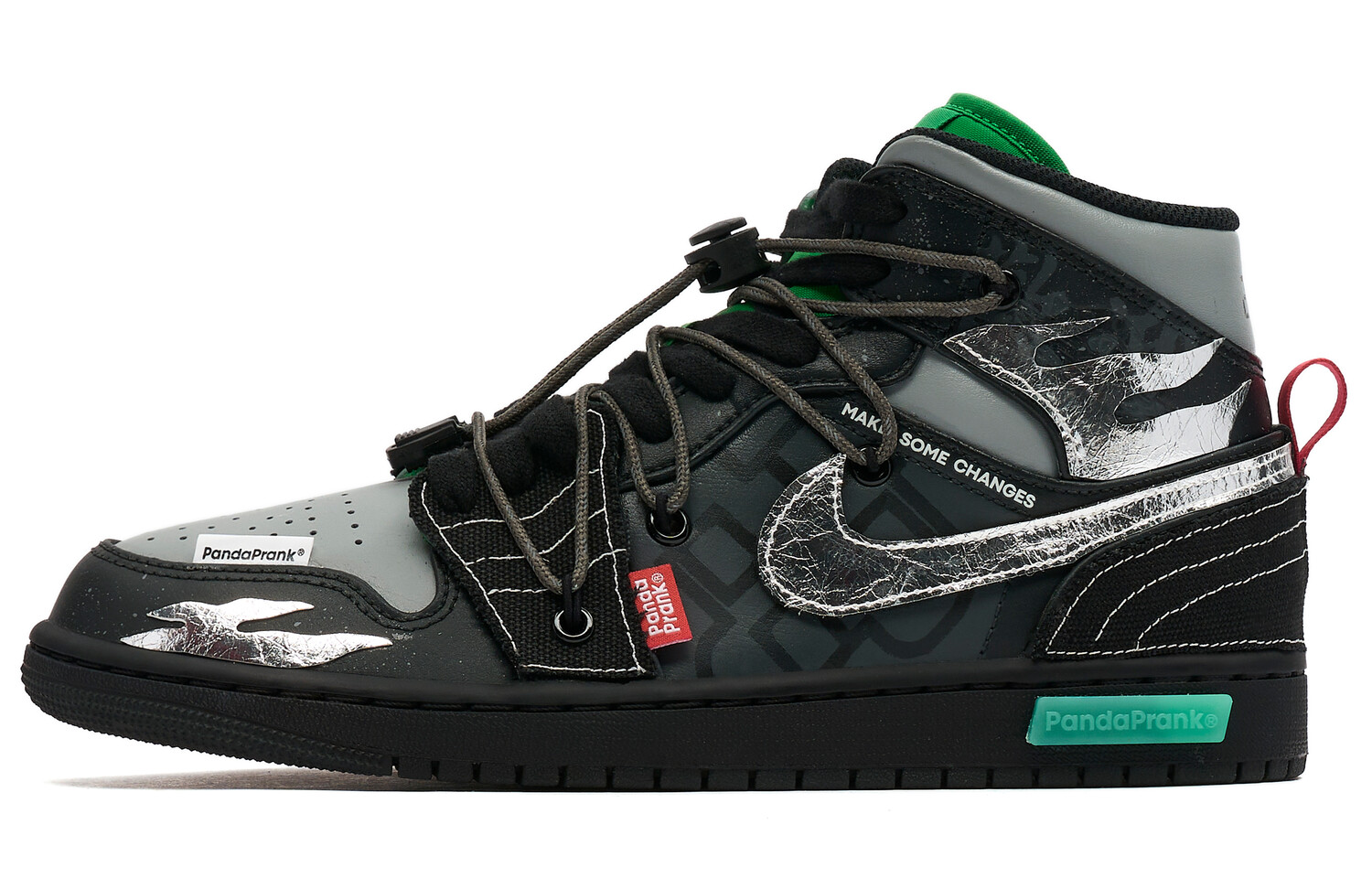 Jordan Air Jordan 1 винтажные баскетбольные кроссовки мужские, Black gray silver
Jordan Air Jordan 1 винтажные баскетбольные кроссовки мужские, Black gray silver