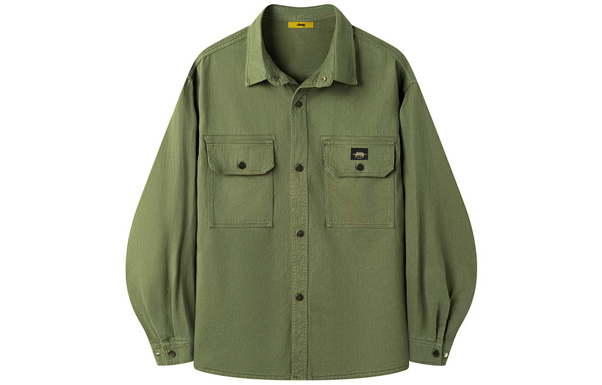 Рубашка унисекс Jeep, зеленый
Рубашка унисекс Jeep, зеленый
