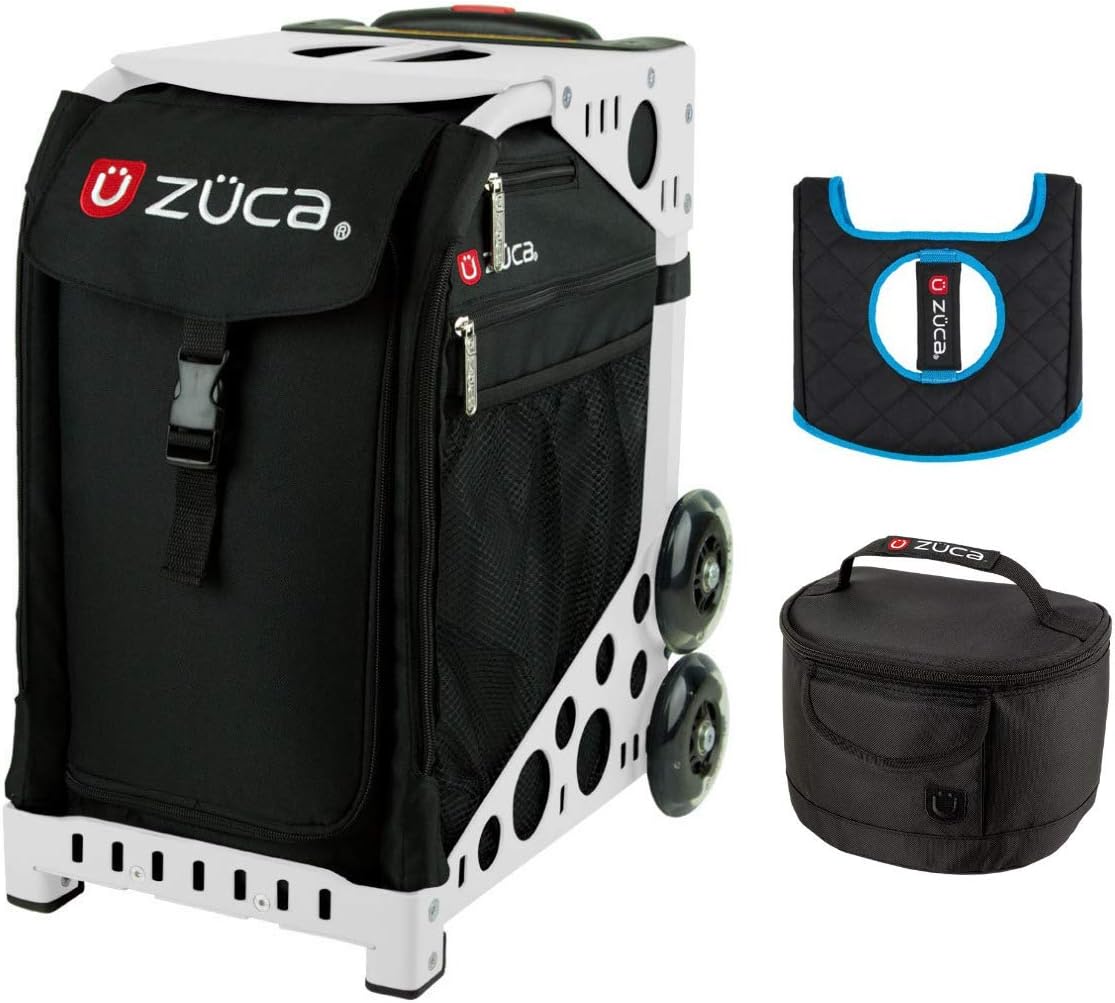 Спортивная сумка-вкладыш ZZuca (черная), спортивная рама (белая), ланч-бокс и подушка для сиденья
Спортивная сумка-вкладыш ZZuca (черная), спортивная рама (белая), ланч-бокс и подушка для сиденья