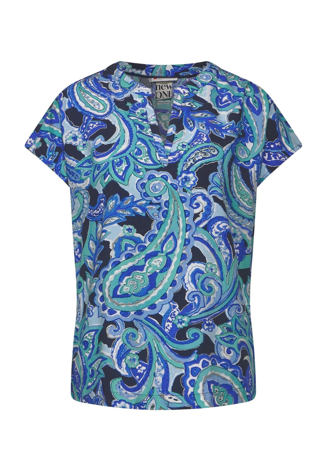 Блузка-рубашка с разрезом, для женщин Street One, цвет Intense Aqu
Блузка-рубашка с разрезом, для женщин Street One, цвет Intense Aqu