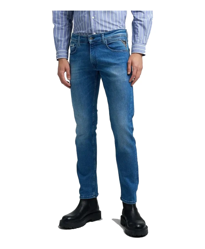 Джинсы прямого кроя Grover Replay, синий
Джинсы прямого кроя Grover Replay, синий