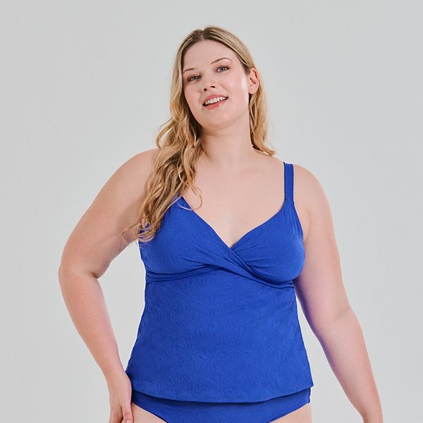 Топ-танкини с перекрученным передом Plus size Freshwater
Топ-танкини с перекрученным передом Plus size Freshwater
