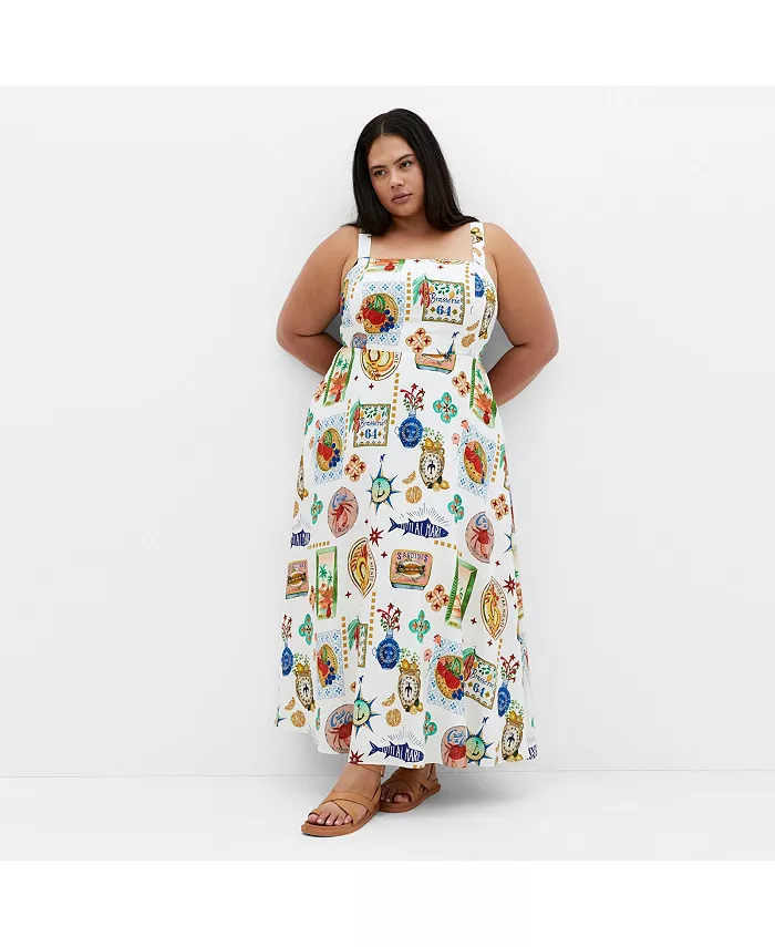 Платье макси с принтом Capria размера плюс CITY CHIC, мультиколор
Платье макси с принтом Capria размера плюс CITY CHIC, мультиколор