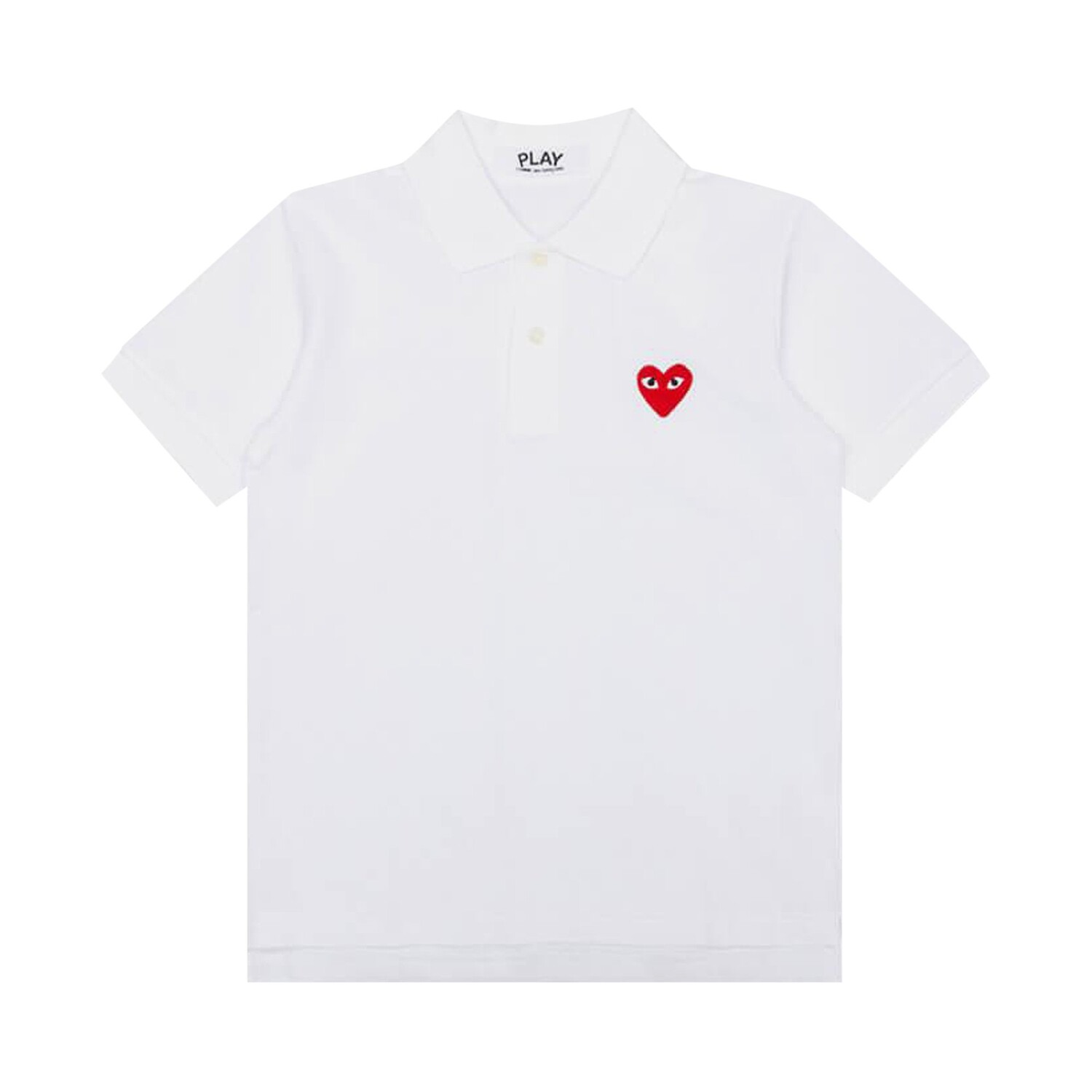 Рубашка поло Comme des Garçons PLAY Red Heart, цвет Белый
Рубашка поло Comme des Garçons PLAY Red Heart, цвет Белый