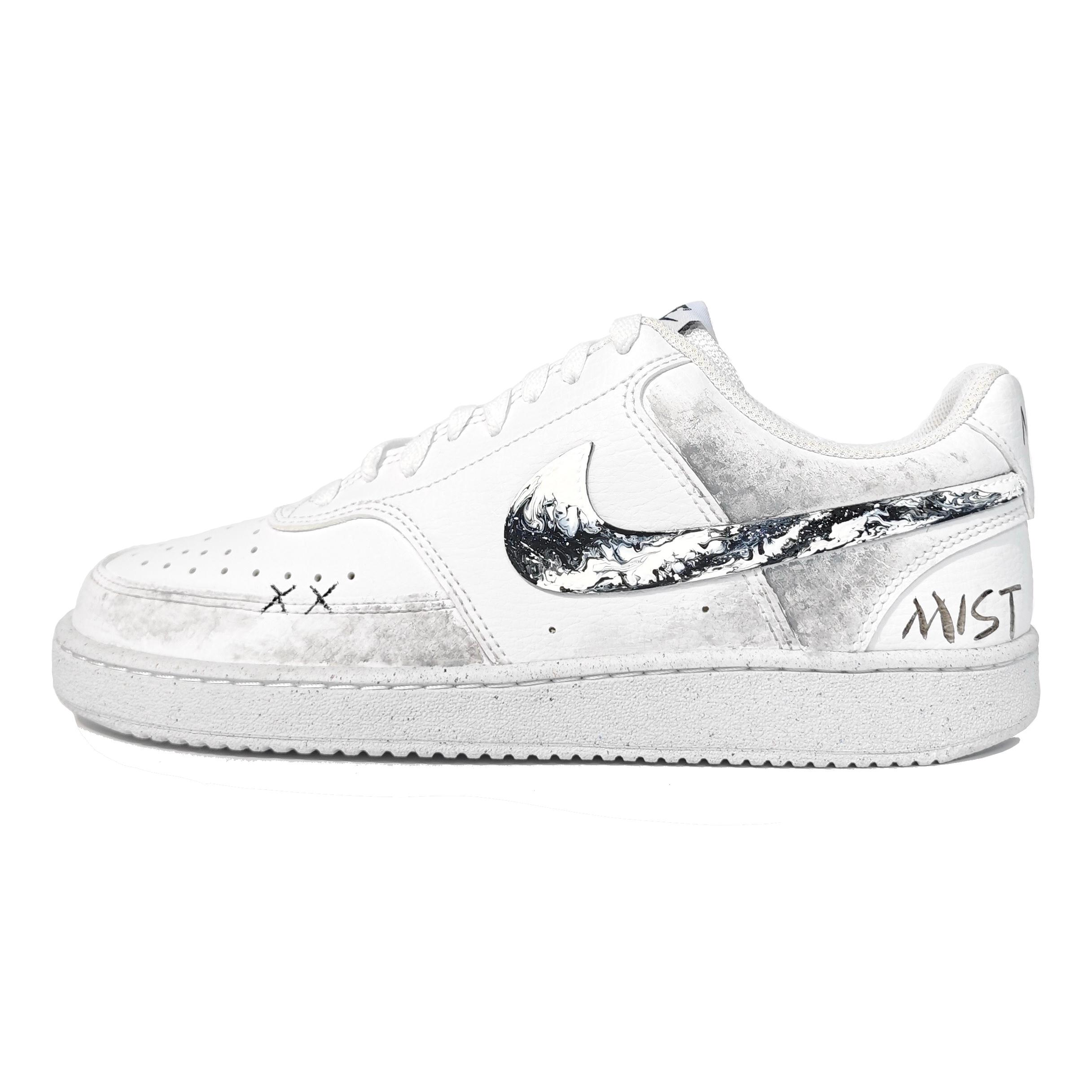 Nike Кроссовки Court Vision Low Ink Mist Dye Abrasion Resistant Low top Skateboard Shoes Unisex White
Nike Кроссовки Court Vision Low Ink Mist Dye Abrasion Resistant Low top Skateboard Shoes Unisex White