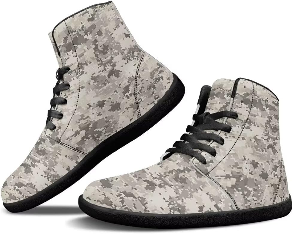 Высокие мужские кроссовки без каблука, легкие, противоскользящие, для повседневной ходьбы, с нулевым перепадом высоты подошвы Getelinseng, серый
Высокие мужские кроссовки без каблука, легкие, противоскользящие, для повседневной ходьбы, с нулевым перепадом высоты подошвы Getelinseng, серый