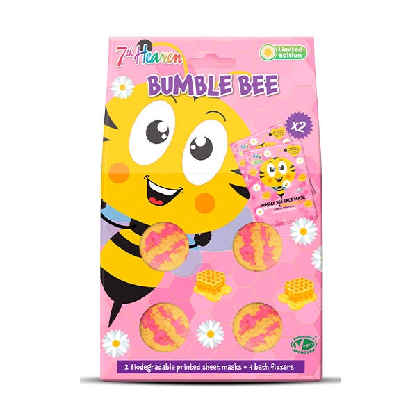 Набор маска для лица + бомбочка для ванны MOUNTAGNE JEUNESSE Bumble Bee
Набор маска для лица + бомбочка для ванны MOUNTAGNE JEUNESSE Bumble Bee