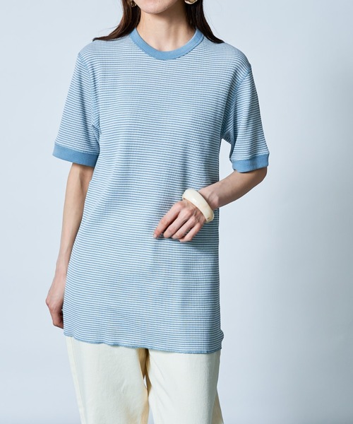 Футболка термо, с коротким рукавом, круглым вырезом и вафельным рисунком Healthknit, синий
Футболка термо, с коротким рукавом, круглым вырезом и вафельным рисунком Healthknit, синий