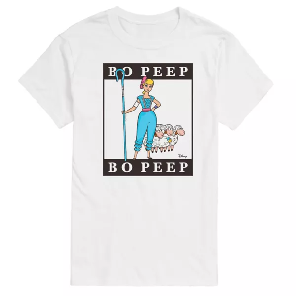 Мужская футболка с принтом Бо Пип из «Истории игрушек 4» Disney / Pixar, белый
Мужская футболка с принтом Бо Пип из «Истории игрушек 4» Disney / Pixar, белый