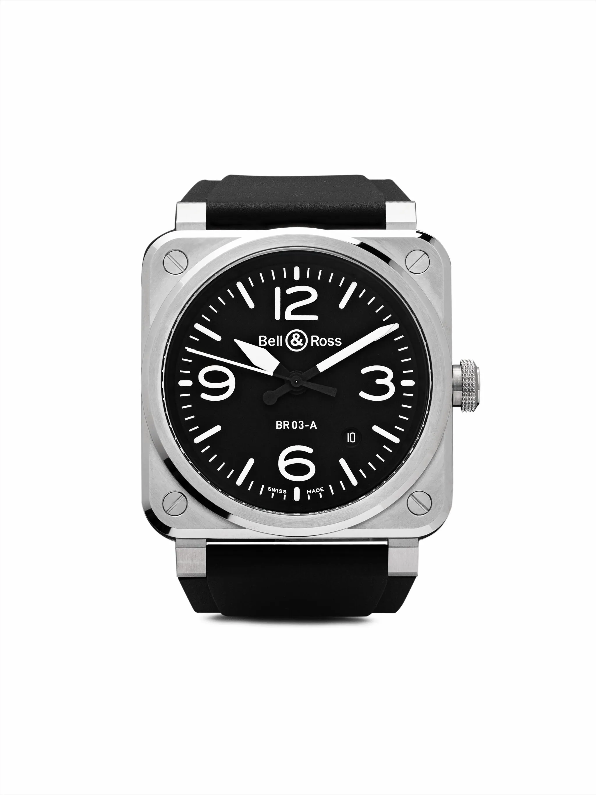 Наручные часы BR 03 41 мм Bell & Ross, черный
Наручные часы BR 03 41 мм Bell & Ross, черный