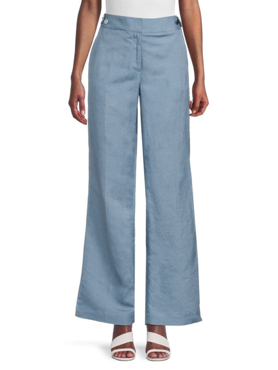 Брюки из смесовой льняной ткани Karl Lagerfeld Paris, цвет Indigo Blue
Брюки из смесовой льняной ткани Karl Lagerfeld Paris, цвет Indigo Blue