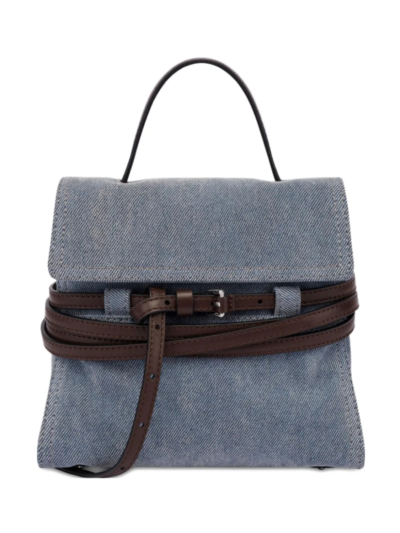 Moschino сумка-тоут Tie Me, синий 
Moschino сумка-тоут Tie Me, синий