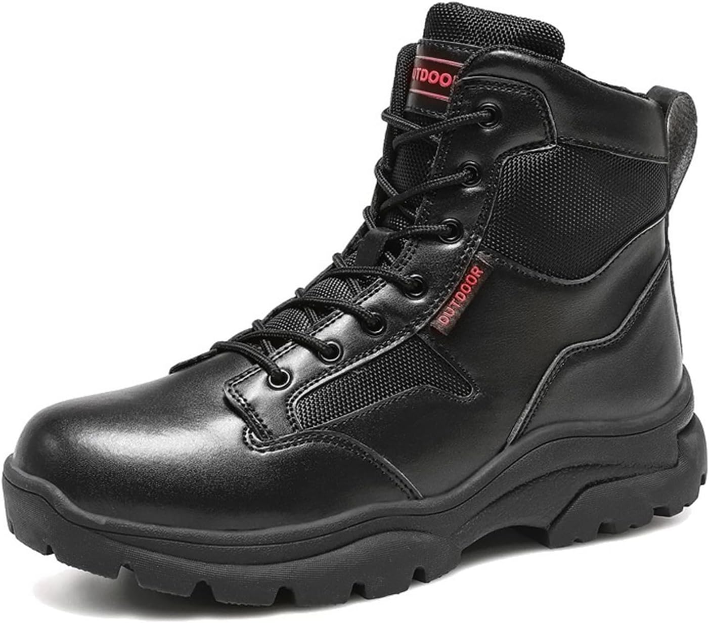 Мужские высокие тактические военные ботинки на шнуровке с 15 см голенью, выполненные из замши и сетки, круглый носок, средний каблук Tengfeifly, черный
Мужские высокие тактические военные ботинки на шнуровке с 15 см голенью, выполненные из замши и сетки, круглый носок, средний каблук Tengfeifly, черный