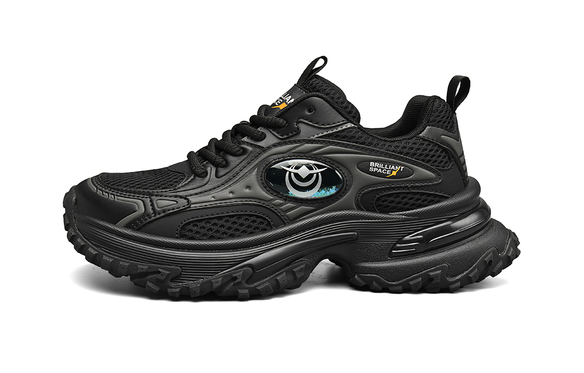 Низкие массивные кроссовки Sparkling Space для мужчин HLA, Black
Низкие массивные кроссовки Sparkling Space для мужчин HLA, Black