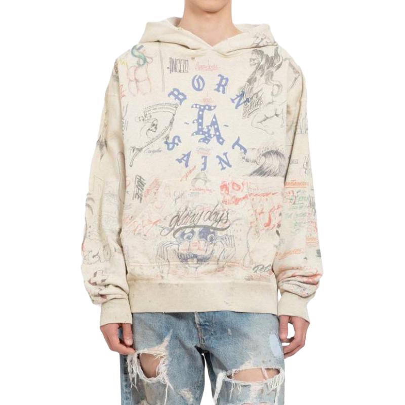 Толстовка Saint Michael X Born & Raised с капюшоном SAINT Mxxxxxx, белый
Толстовка Saint Michael X Born & Raised с капюшоном SAINT Mxxxxxx, белый