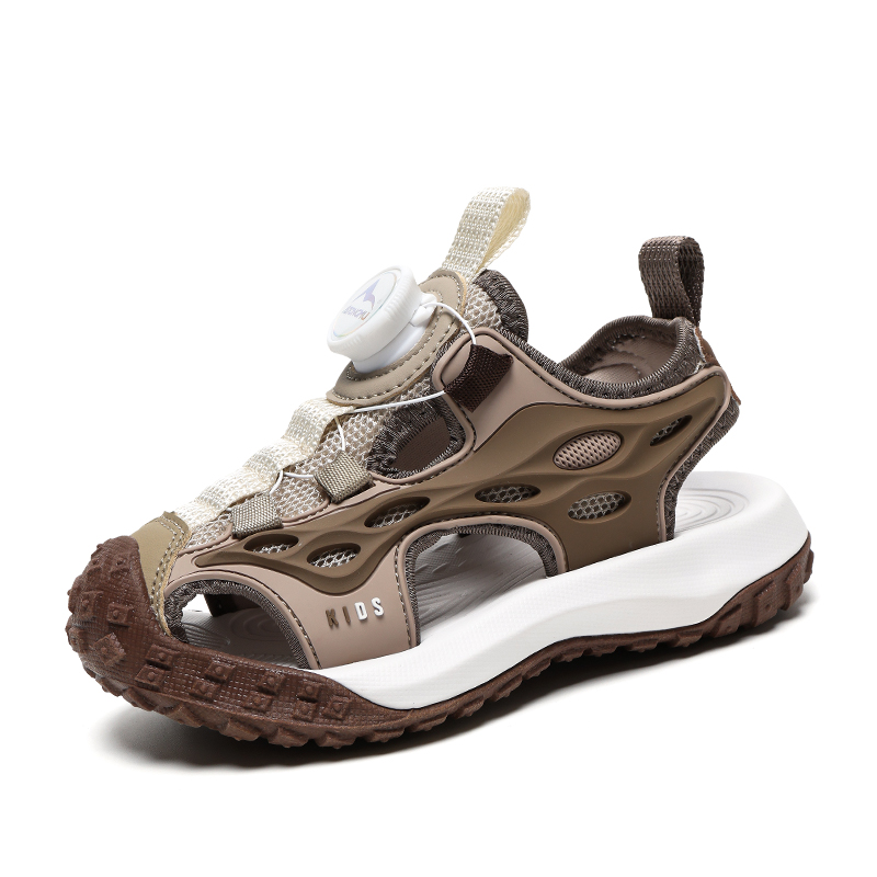 Детские сандалии с противоскользящей подошвой, устойчивые к истиранию, дышащие, легкие, с амортизацией Mulinsen, хаки/коричневый
Детские сандалии с противоскользящей подошвой, устойчивые к истиранию, дышащие, легкие, с амортизацией Mulinsen, хаки/коричневый