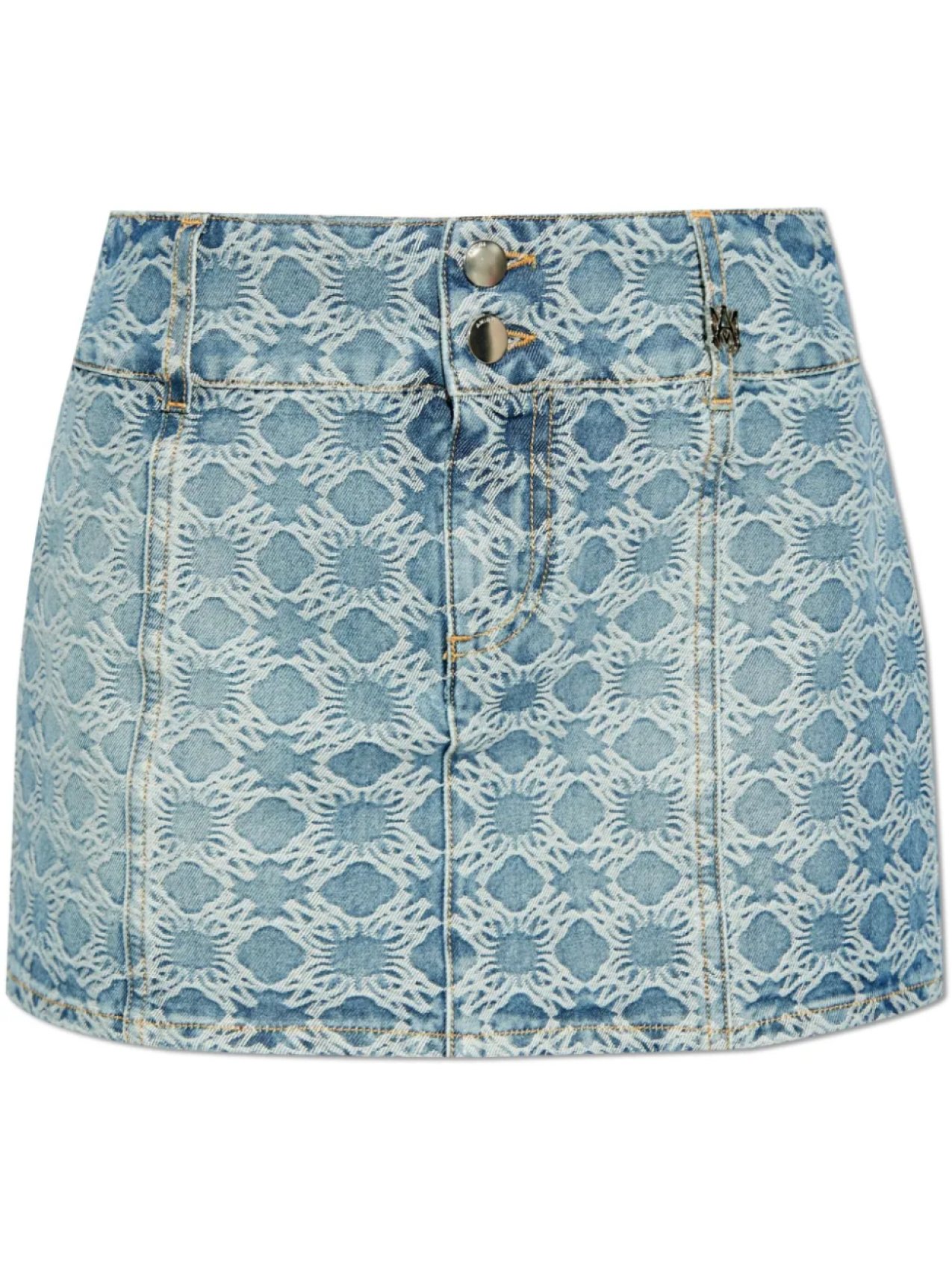 AMIRI джинсовая мини-юбка, синий
AMIRI джинсовая мини-юбка, синий