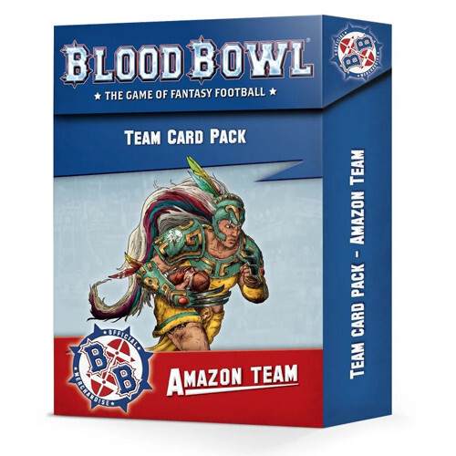 Миниатюра Games Workshop Blood Bowl: Amazon Team - Card Pack
Миниатюра Games Workshop Blood Bowl: Amazon Team - Card Pack
