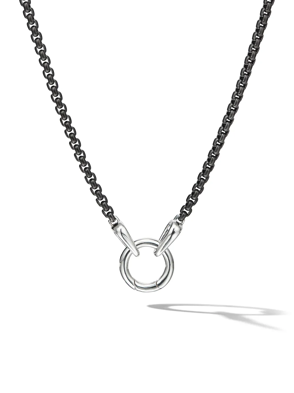 Цепочка на шею Smooth Amulet (2.7 мм) David Yurman, черный
Цепочка на шею Smooth Amulet (2.7 мм) David Yurman, черный