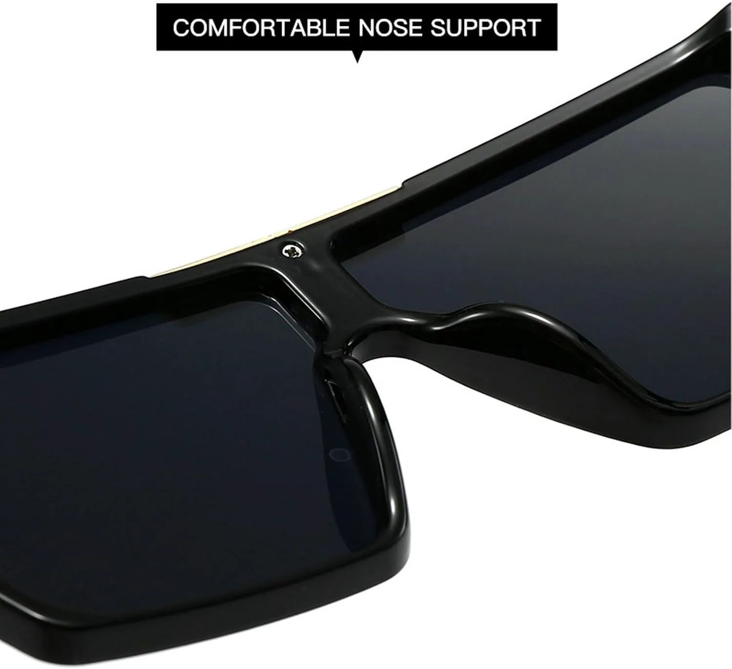 Винтажные мужские солнцезащитные очки с плоской верхней частью, черные квадратные, с градиентной защитой UV400, для женщин, цельные, дизайнерские mincl, Black Blue
Винтажные мужские солнцезащитные очки с плоской верхней частью, черные квадратные, с градиентной защитой UV400, для женщин, цельные, дизайнерские mincl, Black Blue