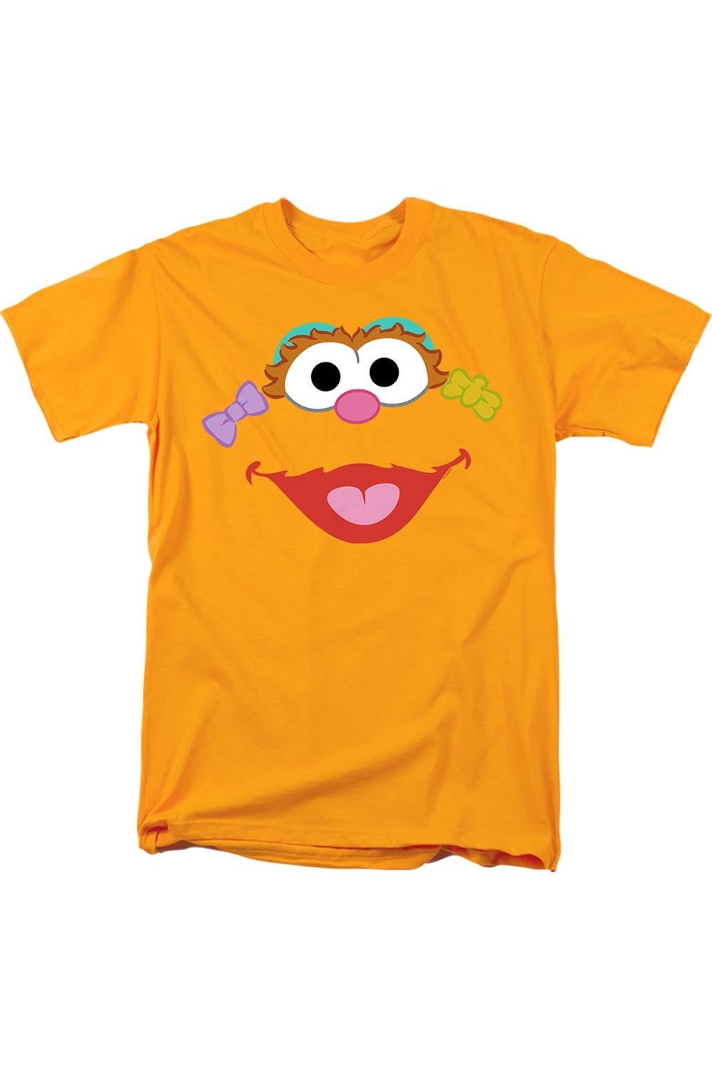 Футболка с коротким рукавом для взрослых с изображением Зои из сериала «Улица Сезам» Gildan, золотой
Футболка с коротким рукавом для взрослых с изображением Зои из сериала «Улица Сезам» Gildan, золотой