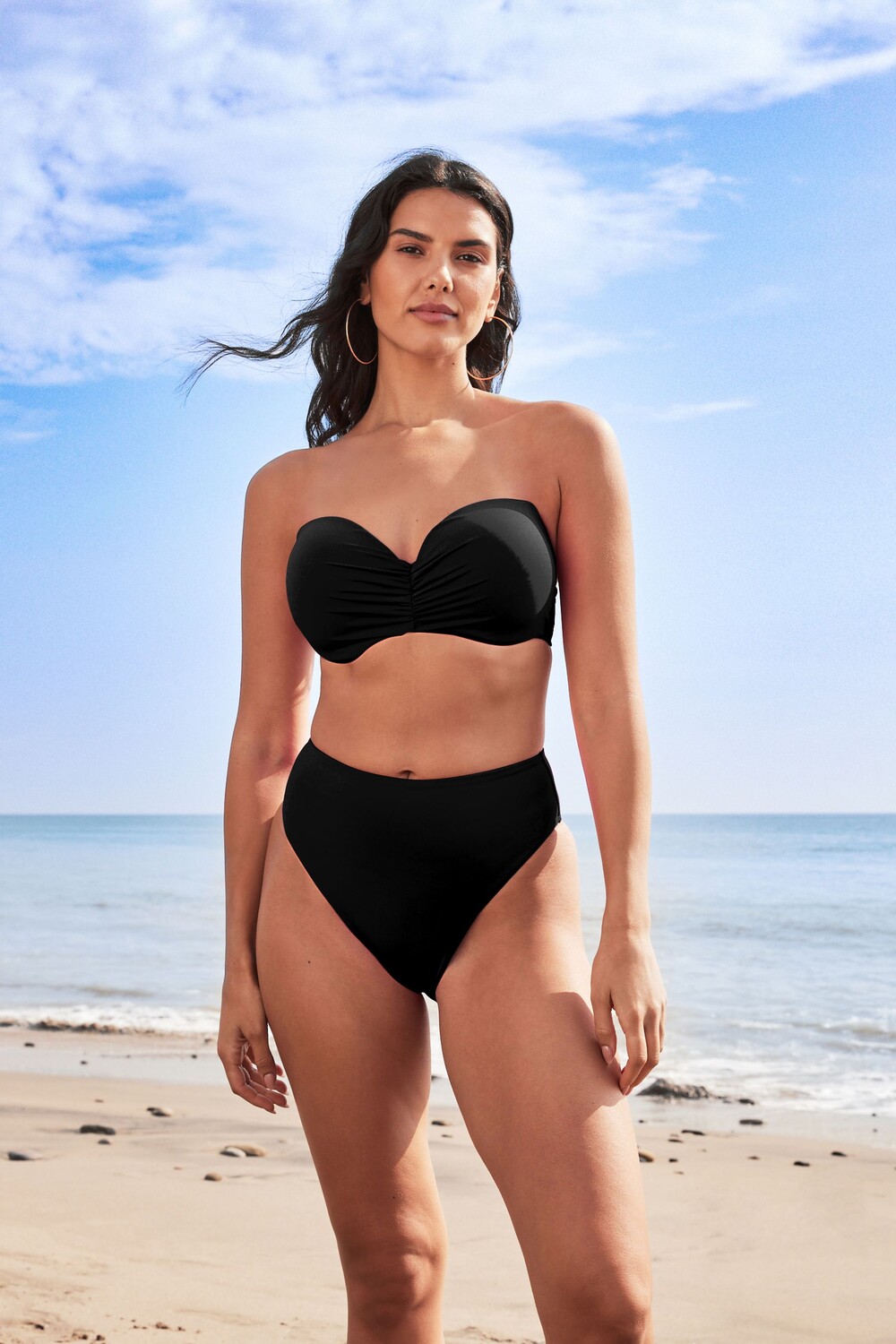 Формирующий мягкий верх бикини на косточках Next, черный
Формирующий мягкий верх бикини на косточках Next, черный