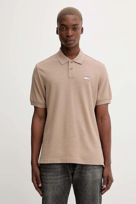 Хлопковое поло Tommy Jeans, бежевый
Хлопковое поло Tommy Jeans, бежевый