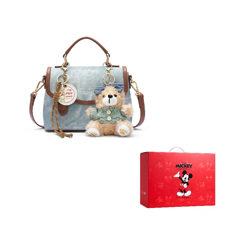 Disney Сумка через плечо Винни Пух женская джинсовая синяя, Denim Blue
Disney Сумка через плечо Винни Пух женская джинсовая синяя, Denim Blue