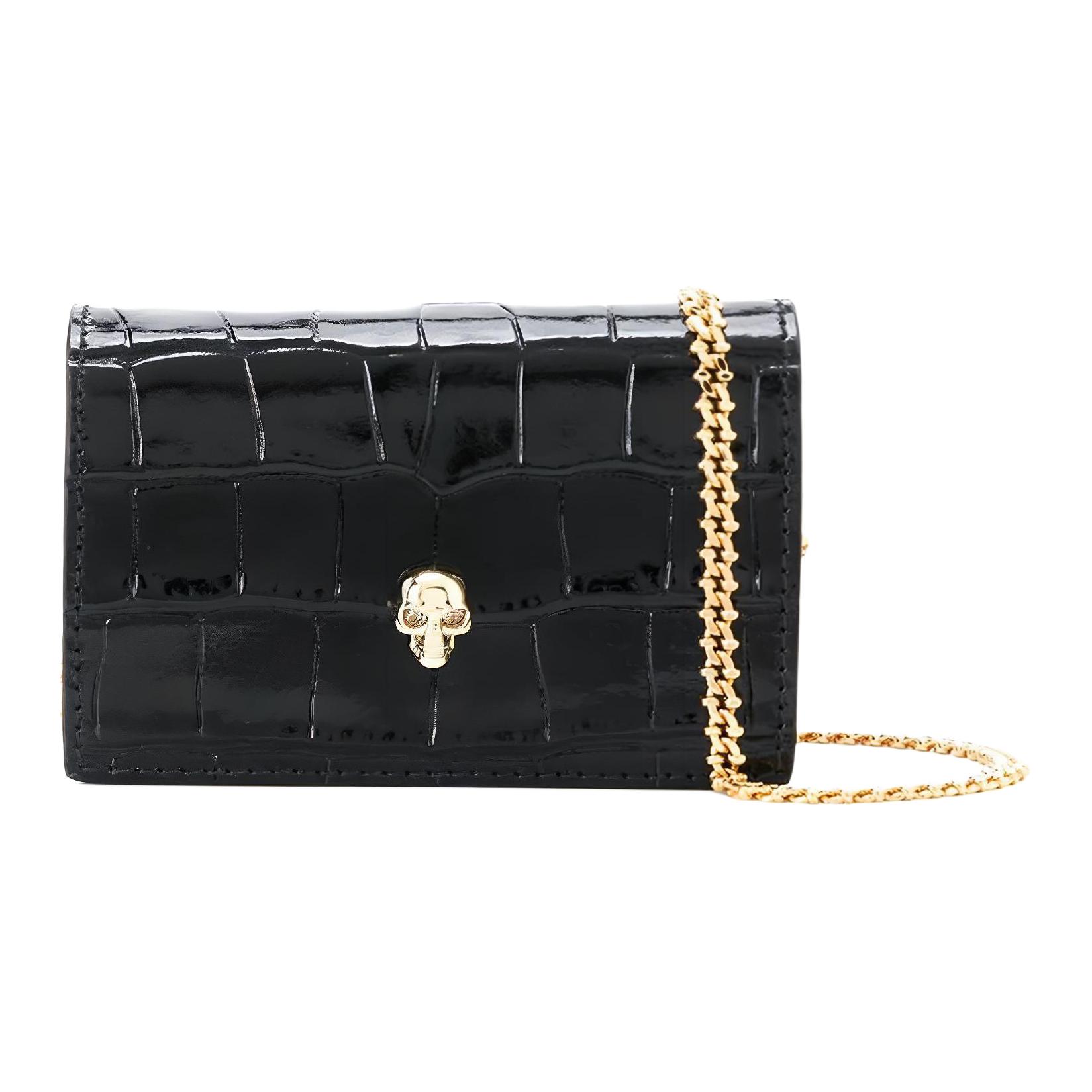 Alexander McQueen Кожаный кардхолдер с крокодиловым принтом
Alexander McQueen Кожаный кардхолдер с крокодиловым принтом