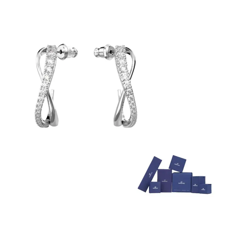 Swarovski Родированные серьги унисекс silver
Swarovski Родированные серьги унисекс silver