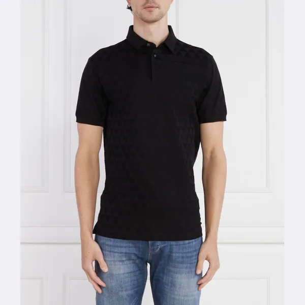 Рубашка поло стандартного кроя Emporio Armani, черный
Рубашка поло стандартного кроя Emporio Armani, черный