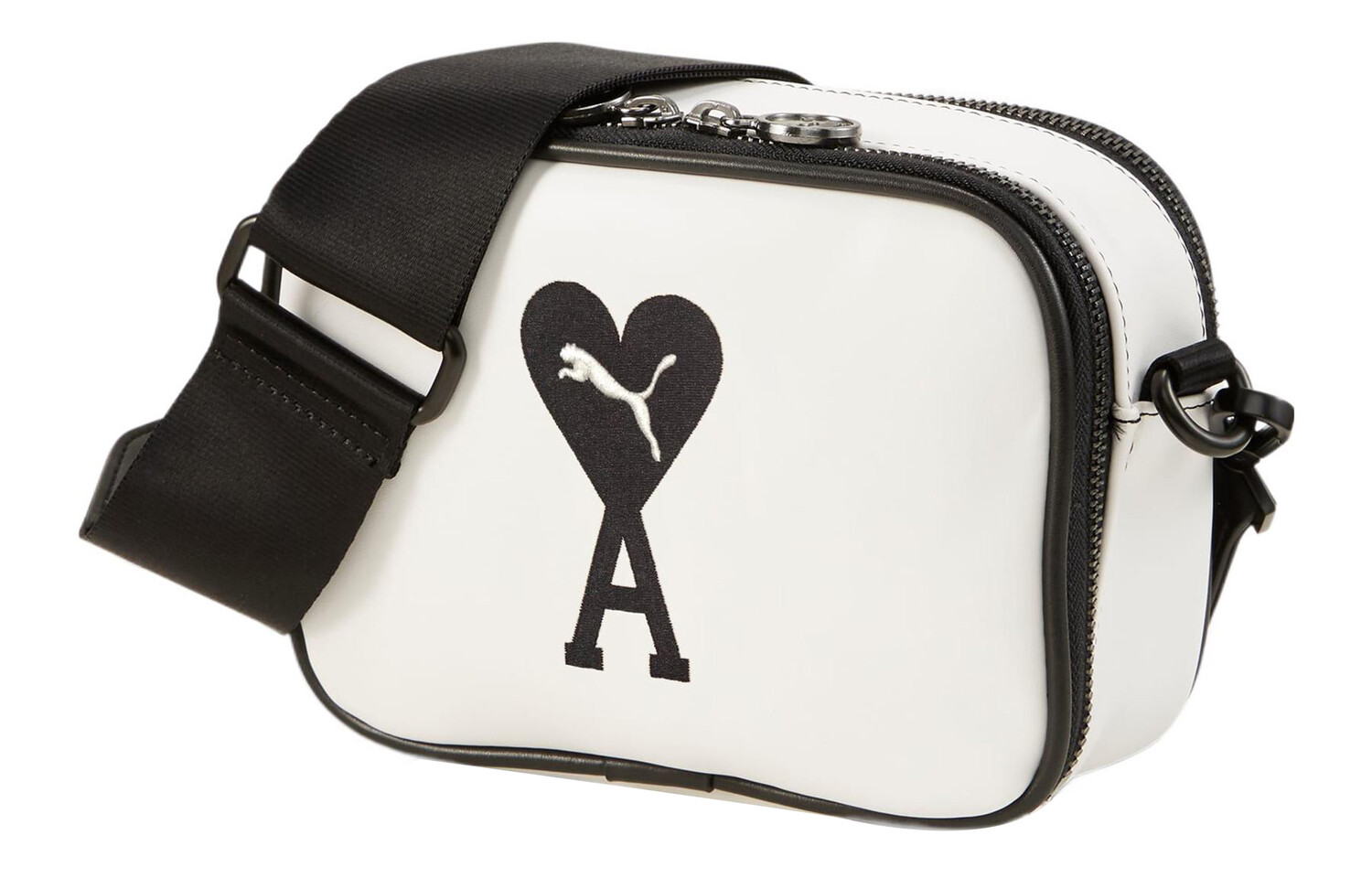 Сумка через плечо Puma унисекс AMI PARIS, Белый 
Сумка через плечо Puma унисекс AMI PARIS, Белый