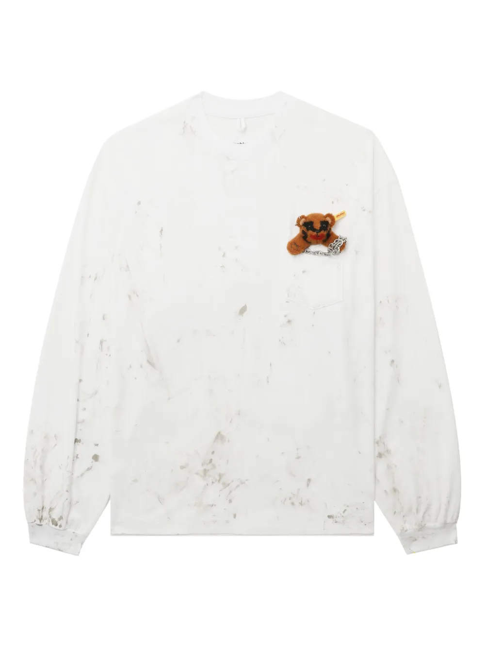 Футболка с длинными рукавами и карманом Doublet, белый
Футболка с длинными рукавами и карманом Doublet, белый