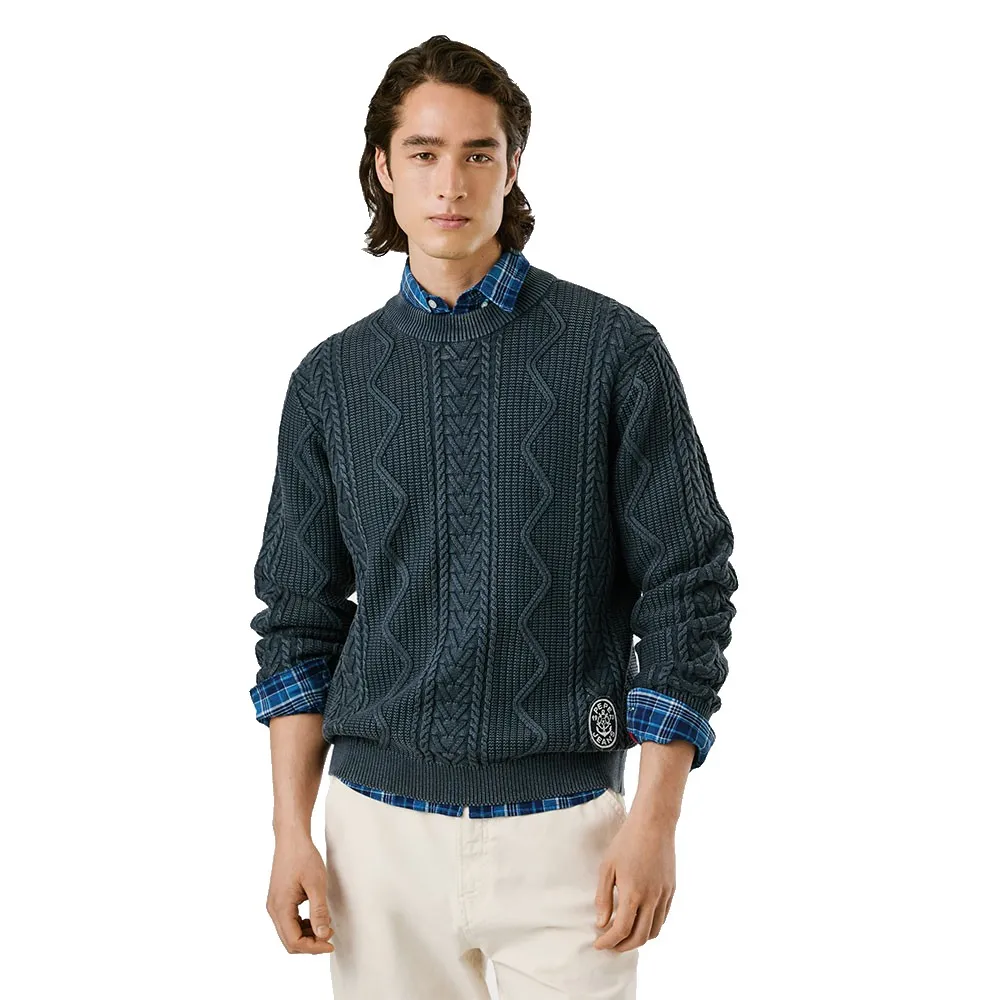 Свитер Pepe Jeans Perry, синий
Свитер Pepe Jeans Perry, синий