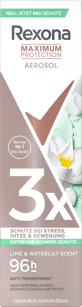 Антитранспирантный деоспрей Максимальная защита Lime Аромат кувшинки 150 мл Rexona
Антитранспирантный деоспрей Максимальная защита Lime Аромат кувшинки 150 мл Rexona