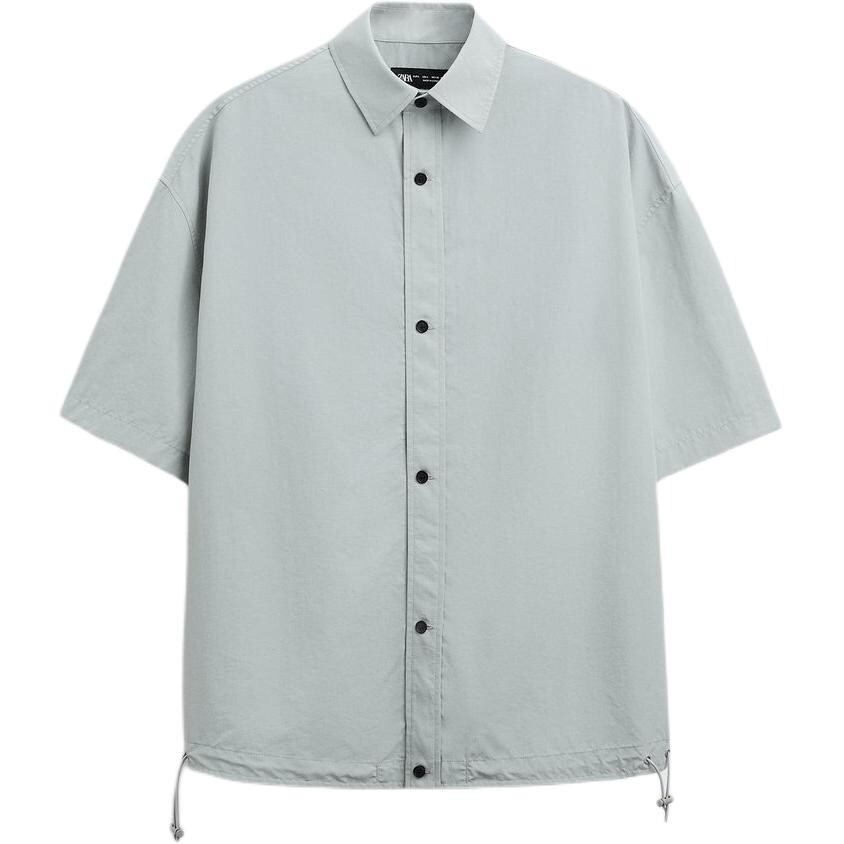 Рубашка мужская пыльно-зеленая Zara, зеленый
Рубашка мужская пыльно-зеленая Zara, зеленый