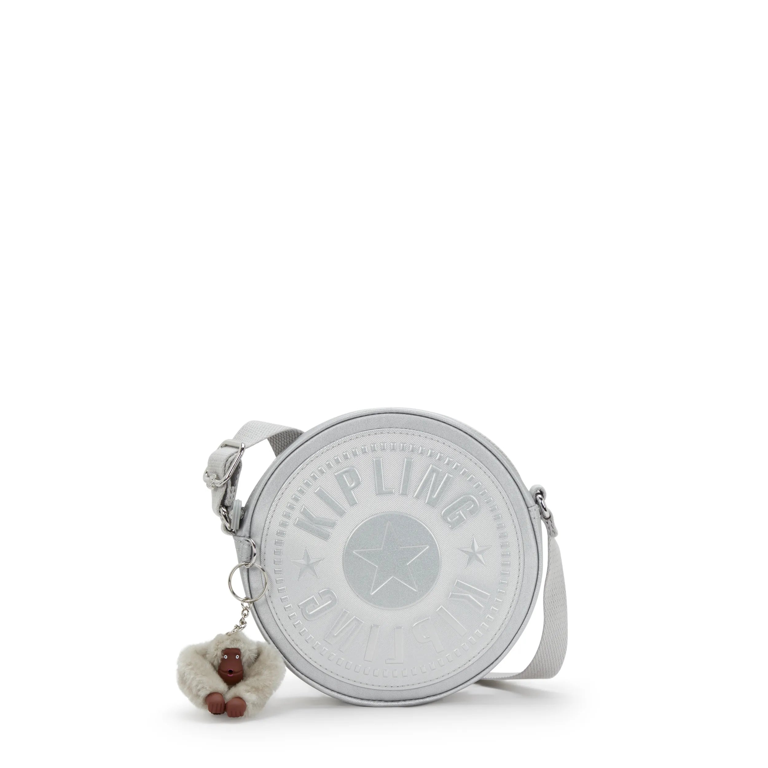 Сумка через плечо Kipling Fernanda Circle с металлическим покрытием Kipling, Platinum Glitz
Сумка через плечо Kipling Fernanda Circle с металлическим покрытием Kipling, Platinum Glitz