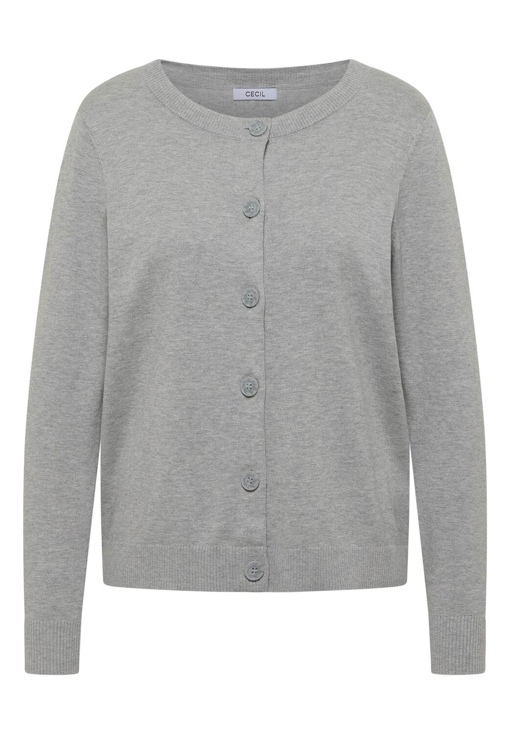 CECIL Вязаный кардиган в крапчатом сером
CECIL Вязаный кардиган в крапчатом сером