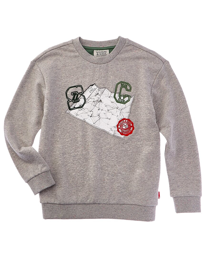 Свитшот расслабленного кроя с принтом Scotch & Soda, серый
Свитшот расслабленного кроя с принтом Scotch & Soda, серый