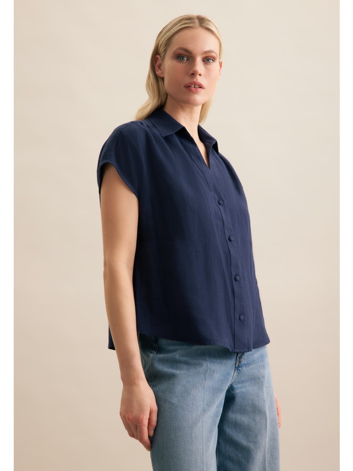 Блузка Seidensticker, темно-синий
Блузка Seidensticker, темно-синий